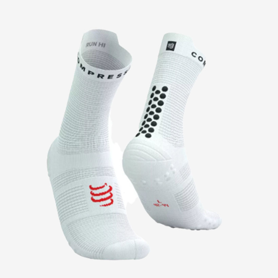 COMPRESSPORT tekaške nogavice XU00046B 001 PRO RACING SOCKS V4.0 white