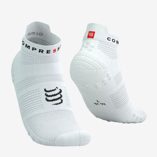 COMPRESSPORT tekaške nogavice XU00047B 000 PRO RACING SOCKS V4.0 white