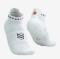 COMPRESSPORT tekaške nogavice PRO RACING SOCKS white