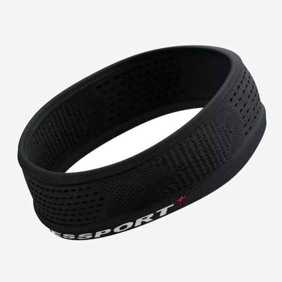 COMPRESSPORT trak za glavo XBNU391 373 THIN black