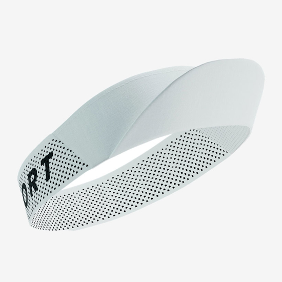 COMPRESSPORT šilt XHWU6990043TU PRO RACING VISOR white