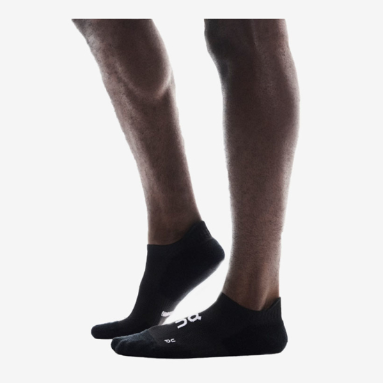 On nogavice 2UF10080553 CORE RUN SOCK LOW 2P black