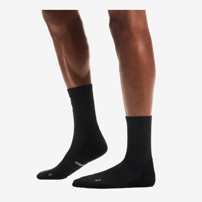 On nogavice 2UG10050553 CORE RUN SOCK HIGH 2P black