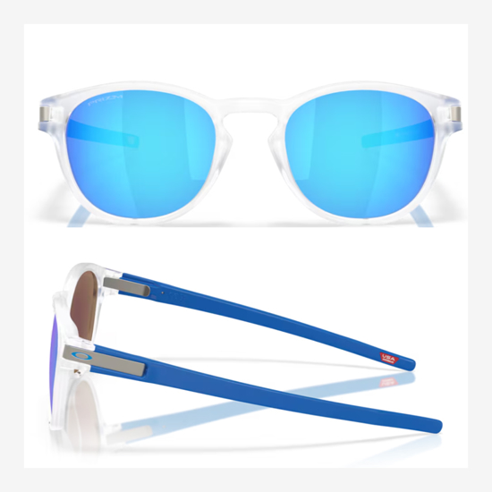 OAKLEY sončna očala 9265-76 LATCH Matte Clear Prizm Sapphire