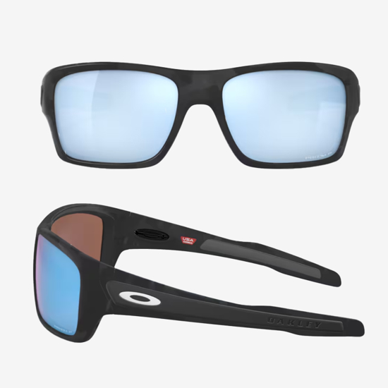OAKLEY sončna očala 9263-6463 TURBINE Matte Black Camo Prizm Deep Water Polarized