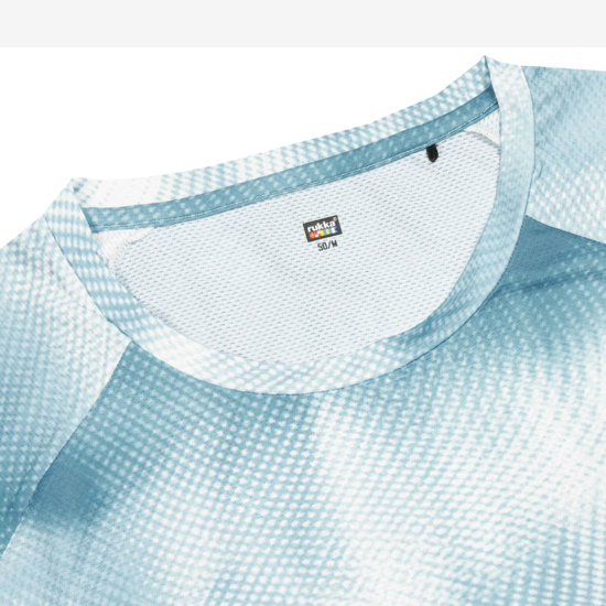 RUKKA m majica 9 79830113R3 533 MUUKKO PRINT petrol white