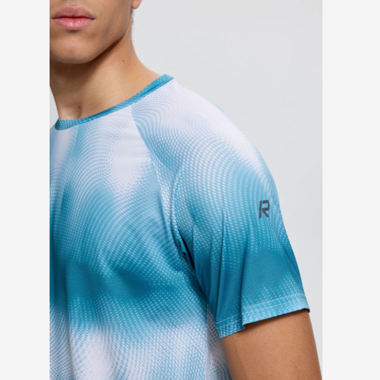 RUKKA m majica 9 79830113R3 533 MUUKKO PRINT petrol white