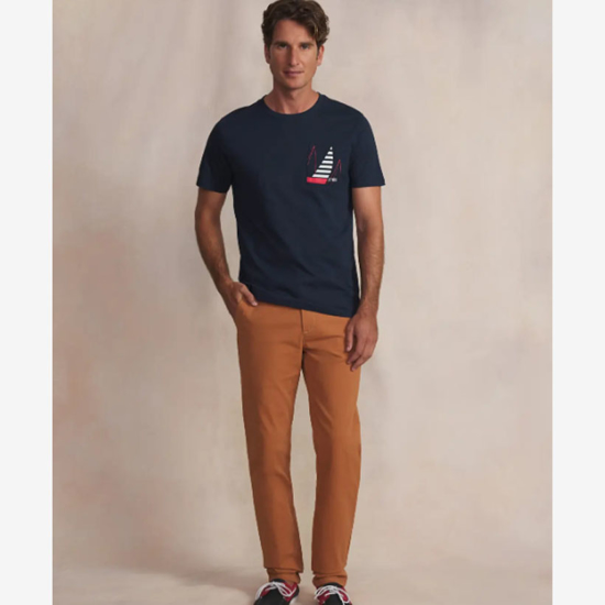 TBS m majica DANISTEE 14612 navy