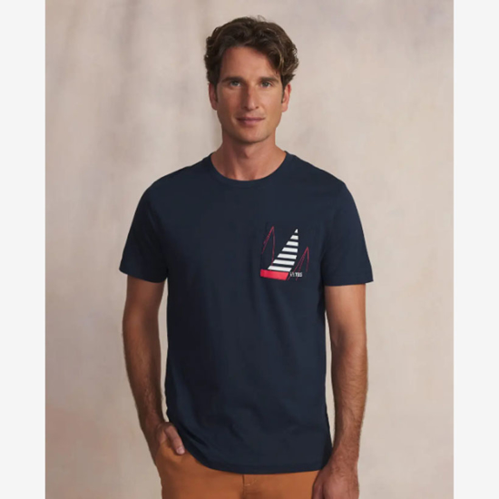 TBS m majica DANISTEE 14612 navy