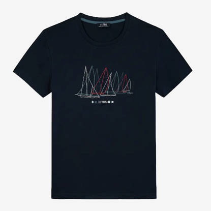 TBS m majica FREDITEE 14612 navy