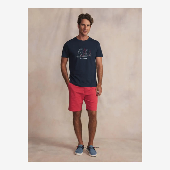 TBS m majica FREDITEE 14612 navy