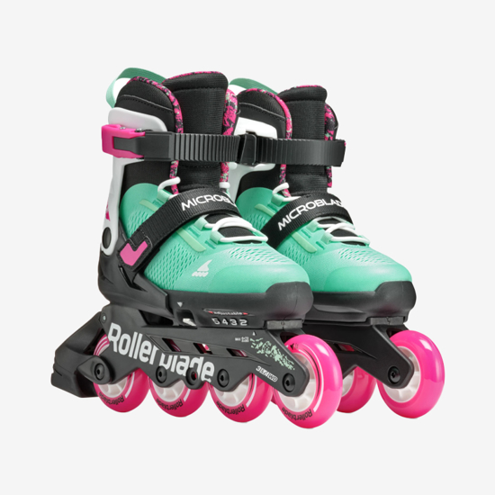ROLLERBLADE otr rolerji 0751520 NG03 MICROBLADE XT black sea green