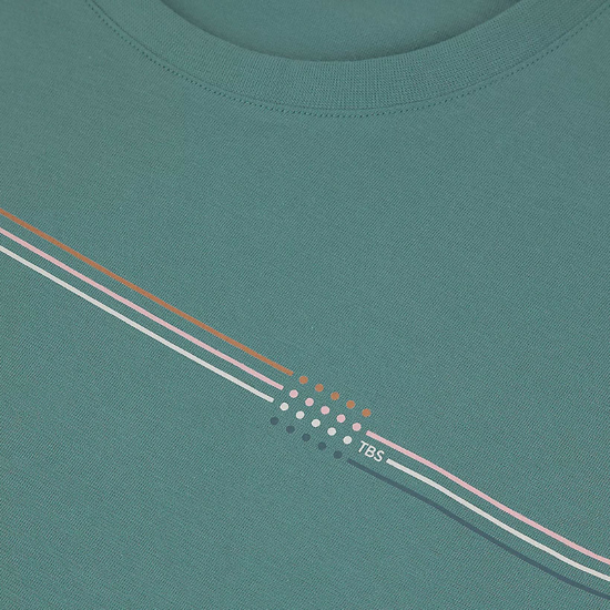 TBS m majica RILESTEE 14018 mangrove