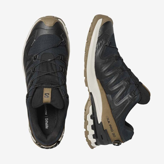 SALOMON m trail copati 479638 XA PRO 3D V9 GTX LIFELONG black brown