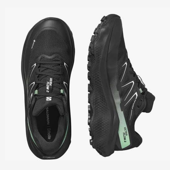 SALOMON m trail copati 479814 ULTRA FLOW 2 GTX black black
