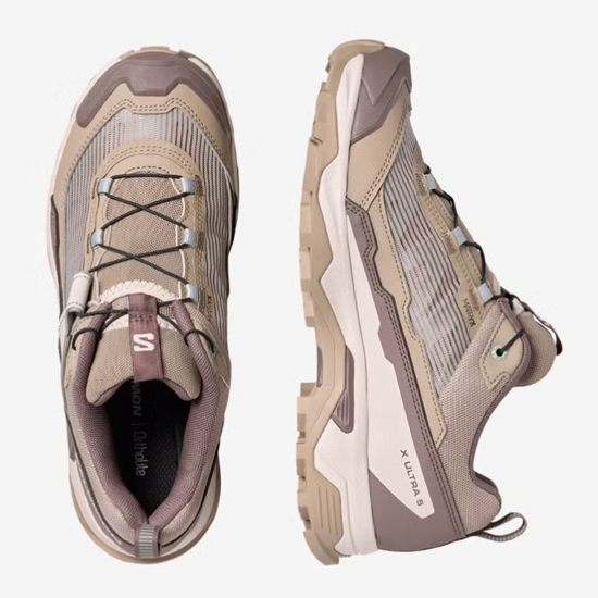 SALOMON ž pohodni čevlji 490992 X ULTRA 5 desert tan/iron