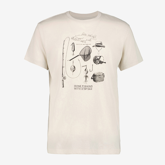 ICEPEAK m majica 9 57635660 022 MILLINGTON beige