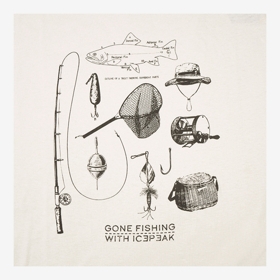 ICEPEAK m majica 9 57635660 022 MILLINGTON beige