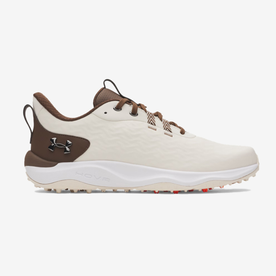 UNDER ARMOUR m golf čevlji 6006117-279 DRIVE PRO CLONE SPIKELESS stone gridiron brown metallic gun metal