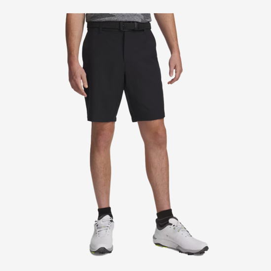 UNDER ARMOUR m golf hlače 6012300-001 DRIVER TAPERED SHORTS black halo gray