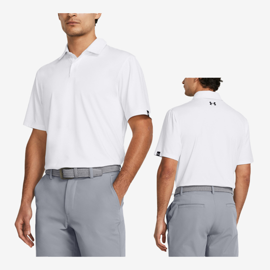 UNDER ARMOUR m golf majica 1383255-100 T2G POLO SHORT SLEEVE SHIRT white