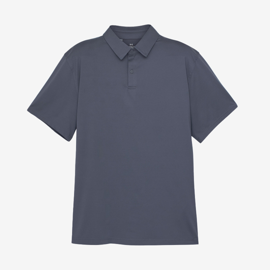 UNDER ARMOUR m golf majica 1383255-025 T2G POLO SHORT SLEEVE SHIRT castlerock black
