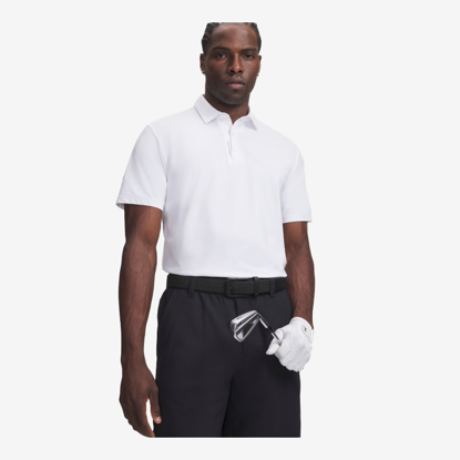 UNDER ARMOUR m golf majica 6009652-100 ARMOUR DRY white steel