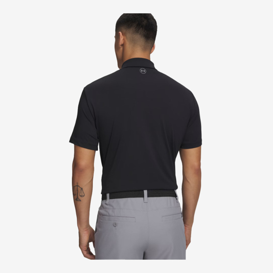UNDER ARMOUR m golf majica 6009652-001 ARMOUR DRY black steel