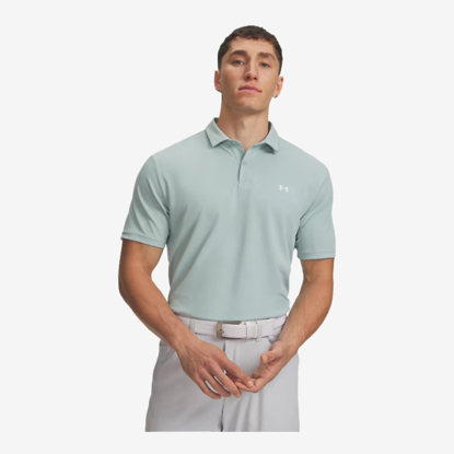 UNDER ARMOUR m golf majica 6012303-477 TEE TO GREEN PIQUE GOLF POLO enamel blue white
