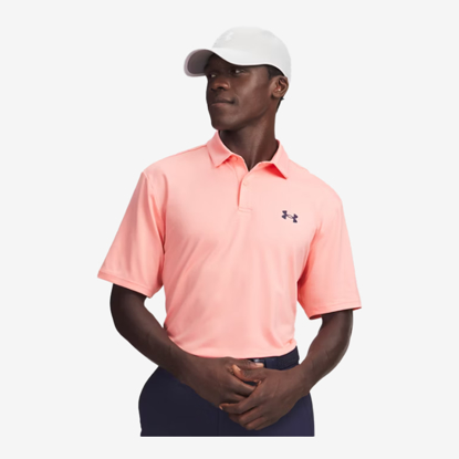 UNDER ARMOUR m golf majica 6009799-603 MATCHPLAY POLO SHIRT posh pink midnight navy