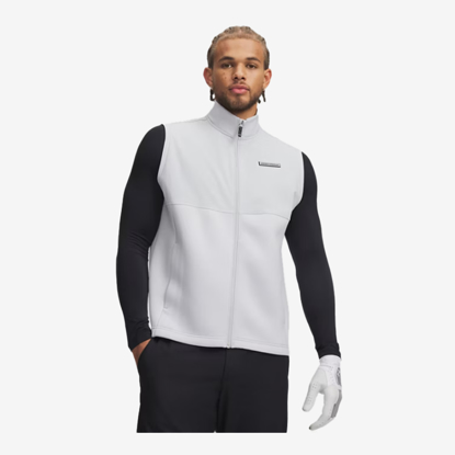 UNDER ARMOUR m golf brezrokavnik 6009747-014 DRIVE PRO HYBRID VEST halo gray black