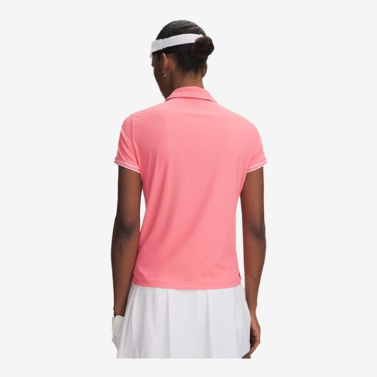 UNDER ARMOUR ž golf majica  6009835-600 DRIVE CHILL SHORT SLEEVE POLO bittersweet pink white