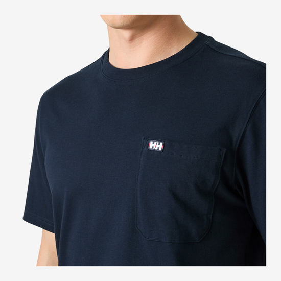 HELLY HANSEN m majica 54530 597 HUDSON T-SHIRT navy