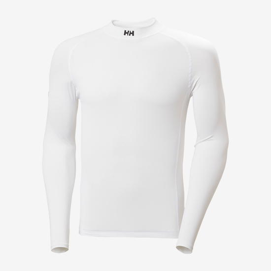 HELLY HANSEN m uv majica 34546 001 WATERWEAR RASHGUARD white