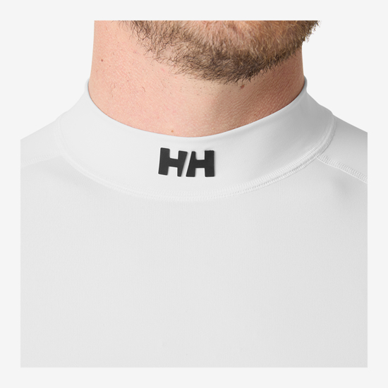 HELLY HANSEN m uv majica 34546 001 WATERWEAR RASHGUARD white
