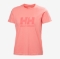 HELLY HANSEN ž majica HH LOGO T-SHIRT 3.0 coral almond
