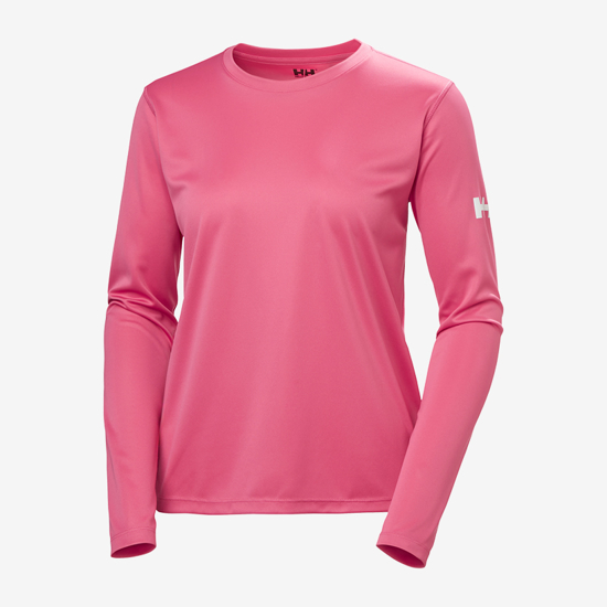 HELLY HANSEN ž majica 49579 064 HH TECH CREW LONG SLEEVE 2.0 cascadia pink