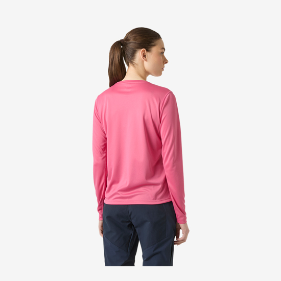 HELLY HANSEN ž majica 49579 064 HH TECH CREW LONG SLEEVE 2.0 cascadia pink