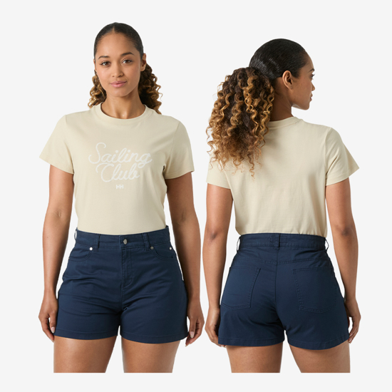 HELLY HANSEN ž majica 54592 035 CORE T-SHIRT 2.0 cream