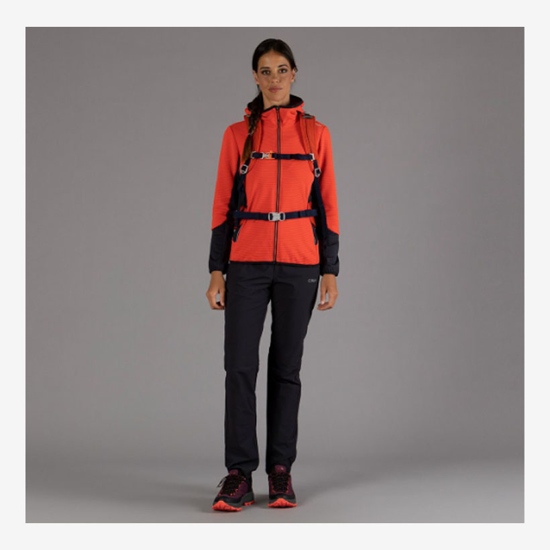 CMP ž hlače 34T6746 U423 UNLIMITECH LIGHT LONG PANT anthracite