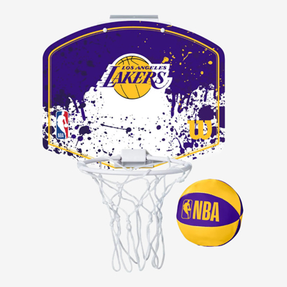 WILSON košarkarski koš z žogo WTBA1302 NBA TEAM MINI LAKERS