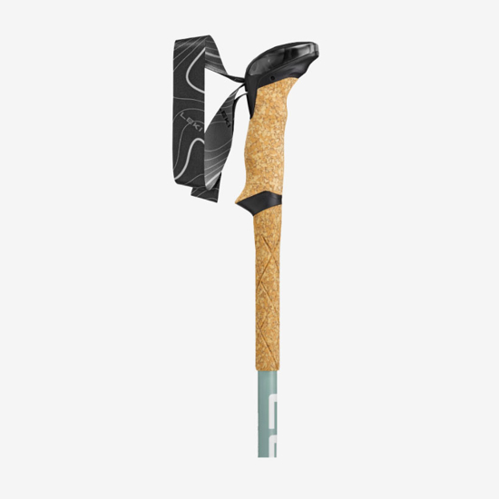 LEKI pohodne palice 65621082C MAKALU LITE COMPACT greygreen silver white