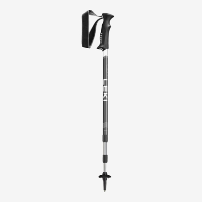 LEKI pohodne palice 65320171 VOYAGER silver grey white