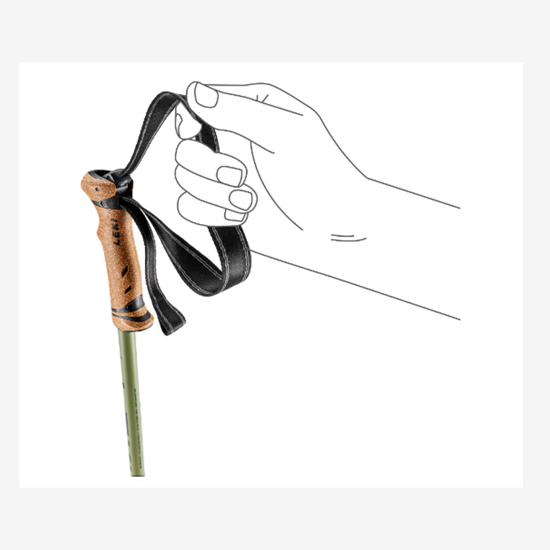 LEKI pohodne palice 65621841S LEGACY LITE denim blue dark olive