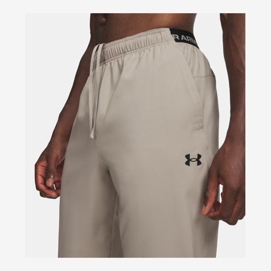 UNDER ARMOUR m hlače 6010606-203 UA VANISH TRAINING PANTS timberwolf taupe ultimate black