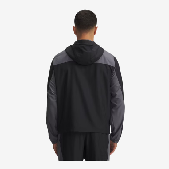 UNDER ARMOUR m jakna 6011267-001 TECH SPORT WOVEN JACKET black castlerock white