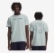 UNDER ARMOUR m majica BLUR WORDMARK SHORT SLEEVE enamel blue stone