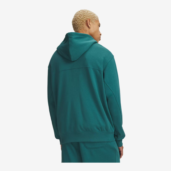 UNDER ARMOUR m jopica 6009346-388 UA RIVAL LIGHTWEIGHT FULL-ZIP race green black