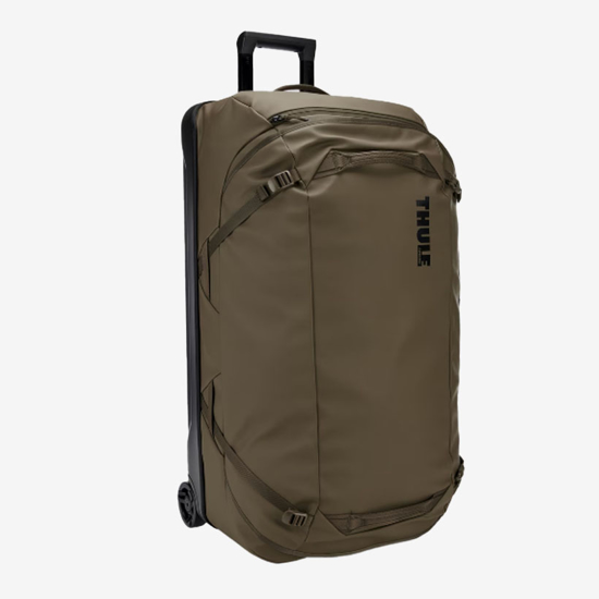 THULE kovček 808744 CHASM CHECK IN WHEELED DUFFEL SUITCASE deep khaki 110L /81 cm