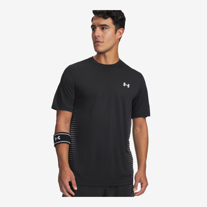UNDER ARMOUR m majica 6009833-001 TECH SHORT SLEEVE black white